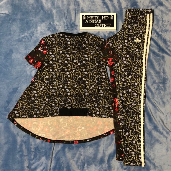 🎋Adidas Originals X Farm Floral Outfit 🌊 - Picture 6 of 8